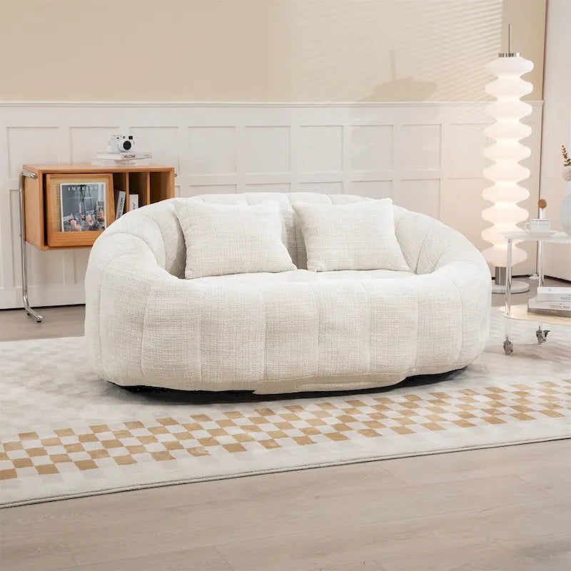 Πολυθρόνα Σακούλα Chenille Lazy Sofa
