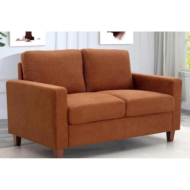 Καναπές Miles Mid Century Modern διθέσιος με αναστρέψιμα μαξιλάρια πλάτης, μεγάλος