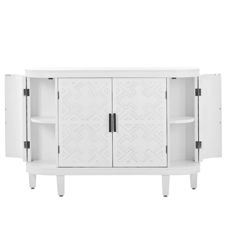 Έπιπλο αποθήκευσης, μπουφές, ξύλινο ντουλάπι με πόρτες με αντίκες για τον διάδρομο, την είσοδο, το σαλόνι, την κρεβατοκάμαρα