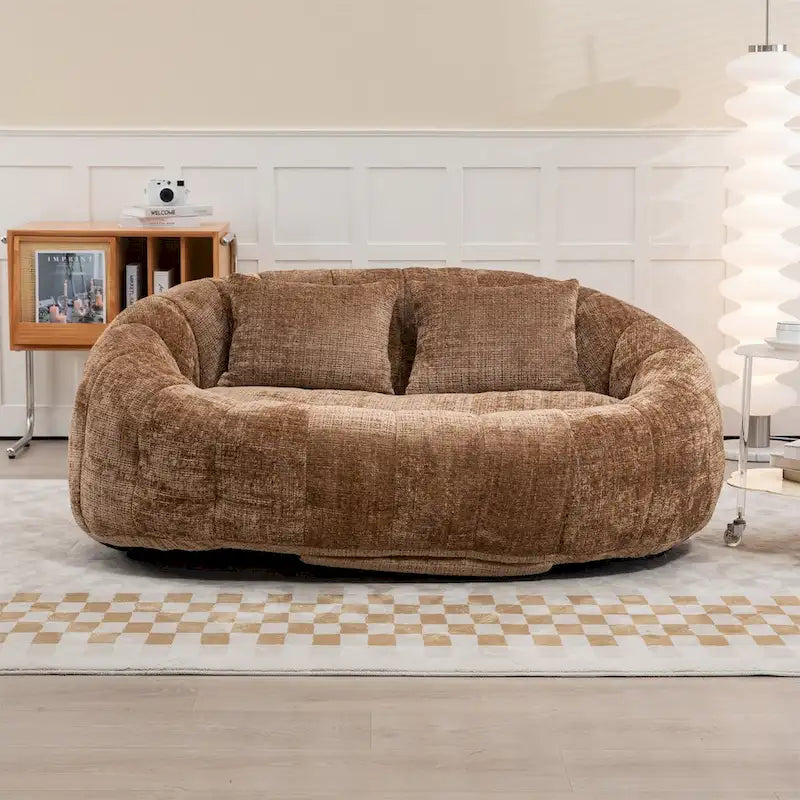 Πολυθρόνα Σακούλα Chenille Lazy Sofa