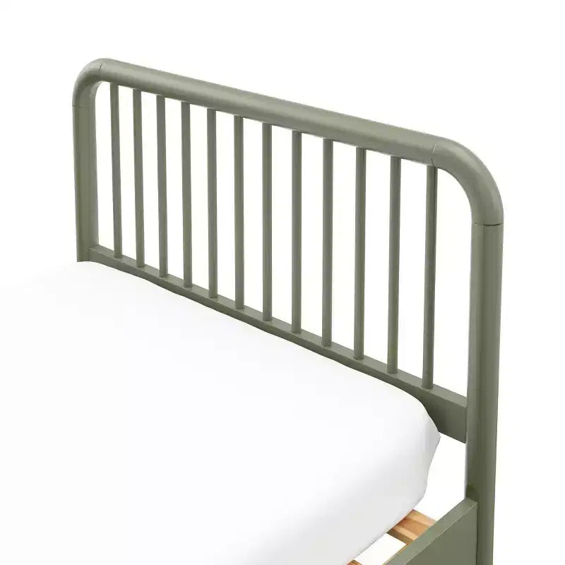 Porto Twin Bed Frame, Classic Kids Bed with Sturdy Wood Construction