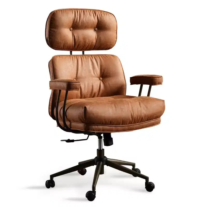 High Back Executive Office Chair with Recline Function, Ergonomic Lumbar & Neck Support, Desk Chair