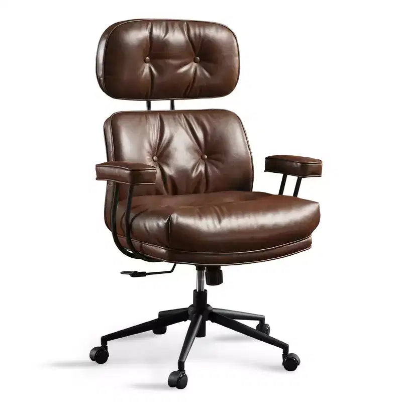 High Back Executive Office Chair with Recline Function, Ergonomic Lumbar & Neck Support, Desk Chair