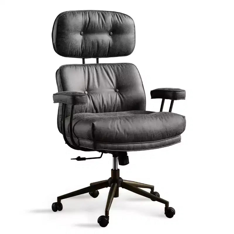 High Back Executive Office Chair with Recline Function, Ergonomic Lumbar & Neck Support, Desk Chair