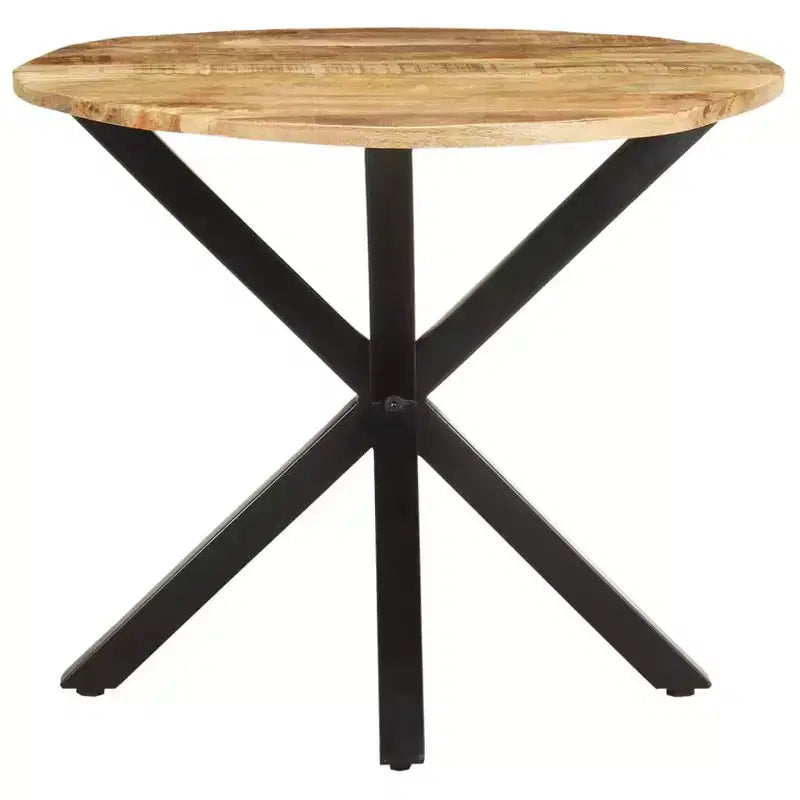 vidaXL Side Table Round End Sofa Table Living Room Coffee Table Solid Wood