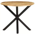 vidaXL Side Table Round End Sofa Table Living Room Coffee Table Solid Wood