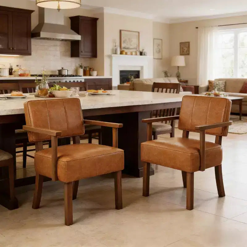 Modern Accent Chair with Wood Frame for Living Room, Bedroom and Dining Room