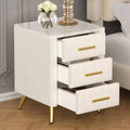Modern Nightstand 3-Drawer Door Cabinet (N733P208520A)