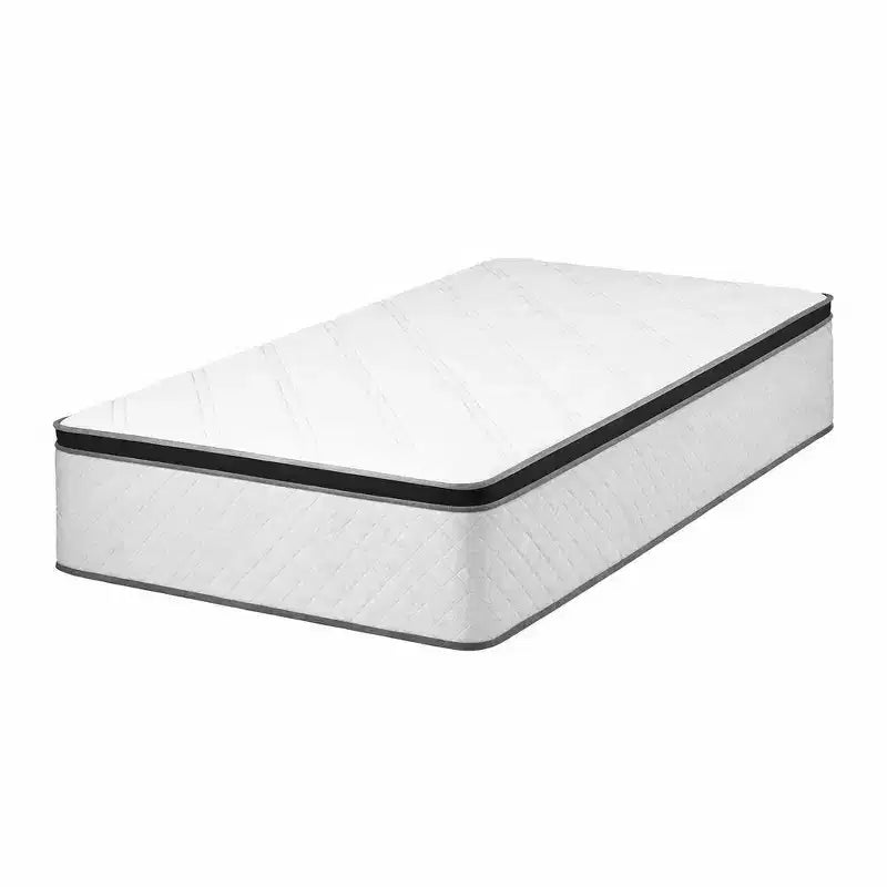 12-Inch Twin Innerspring Mattress with Breathable Cover, Firm Firmness