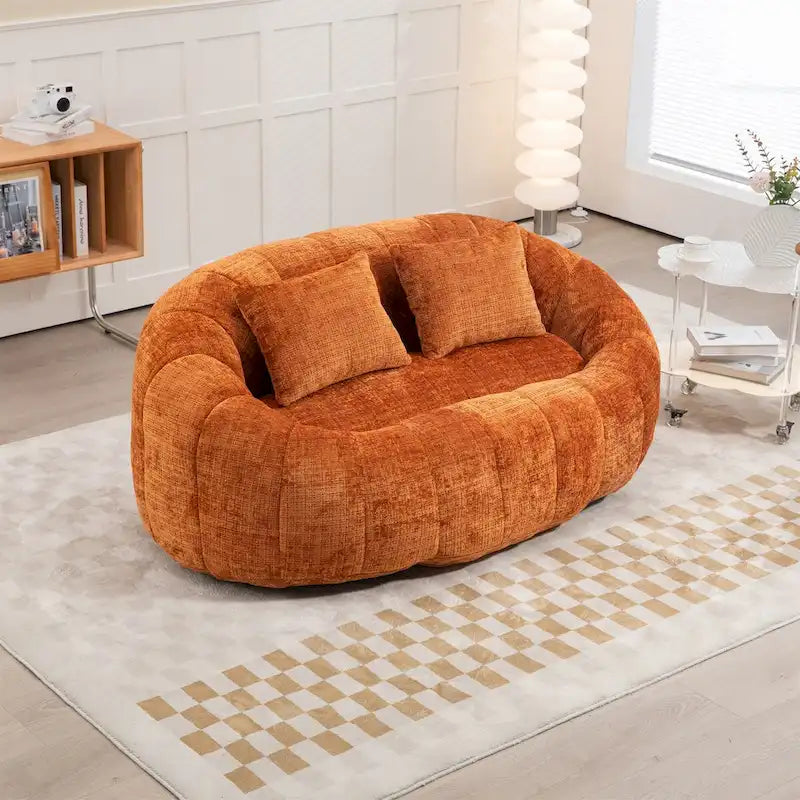 Πολυθρόνα Σακούλα Chenille Lazy Sofa