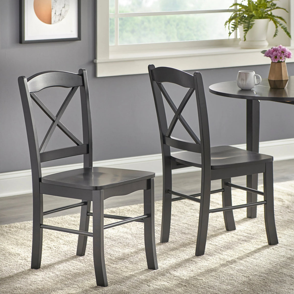 Simple Living Country Cottage Dining Chairs (Set of 2)