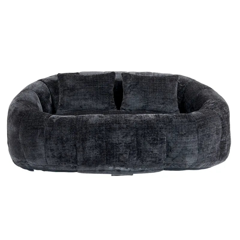 GDFStudio - Καναπές 2 Θέσεων Laurel Chenille Lazy με Αφρό Υψηλής Πυκνότητας και Υπερμεγέθη Άνεση