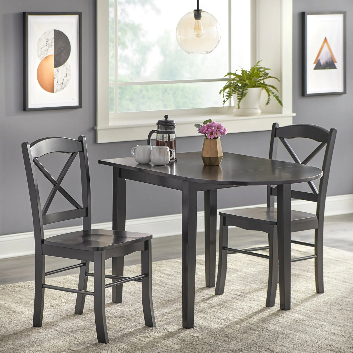 Simple Living Country Cottage Dining Chairs (Set of 2)