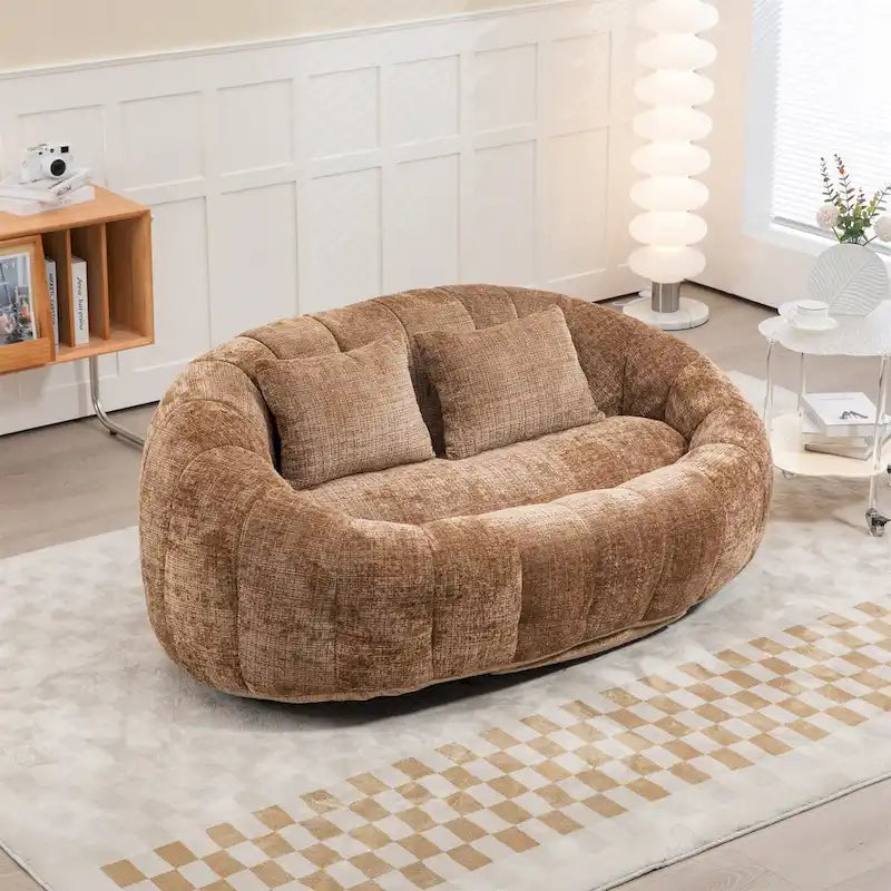 Πολυθρόνα Σακούλα Chenille Lazy Sofa