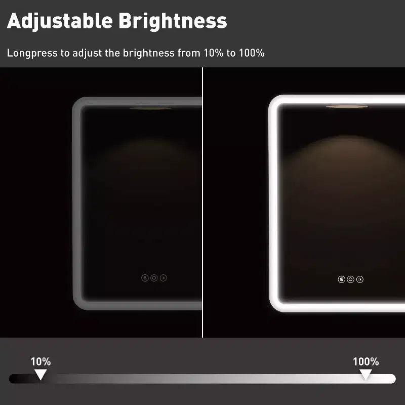 Ντουλάπι μπάνιου με καθρέφτη και φωτισμό LED, Μαύρο / Λευκό / Χρυσό, Μονή πόρτα, Δεξιά ή αριστερή φορά ανοίγματος, Χωνευτό ή επιτοίχιο