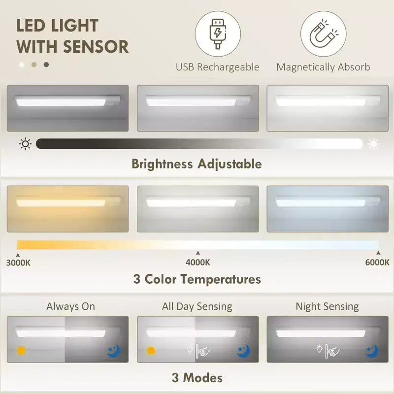 Ντουλάπι κουζίνας 180 εκ. με φωτισμό LED, 6 ράφια στις πόρτες, ένα συρτάρι και 4 ρυθμιζόμενα ράφια