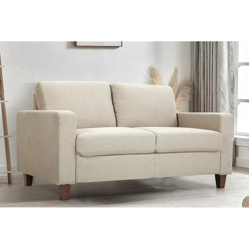 Καναπές Miles Mid Century Modern διθέσιος με αναστρέψιμα μαξιλάρια πλάτης, μεγάλος