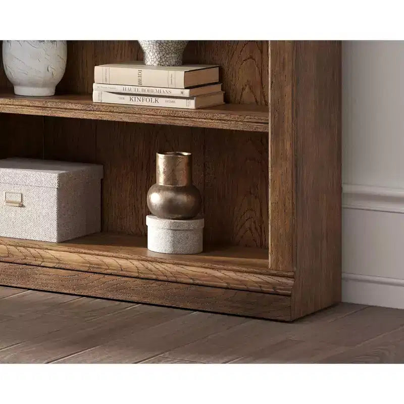 Βιβλιοθήκη τοίχου 94 ιντσών, Συλλογή Stratton Καφέ - Martin Furniture