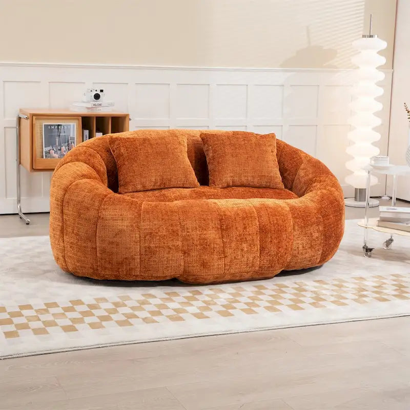 Πολυθρόνα Σακούλα Chenille Lazy Sofa