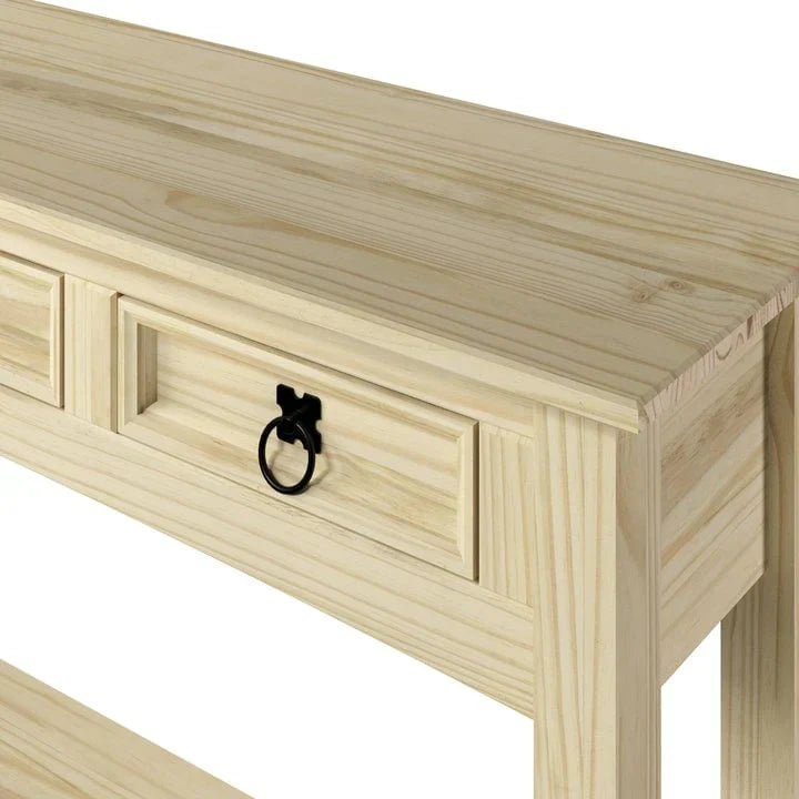 Ξύλινη Κονσόλα Τραπεζαρίας με 3 Συρτάρια Corona | Furniture Dash - N/A