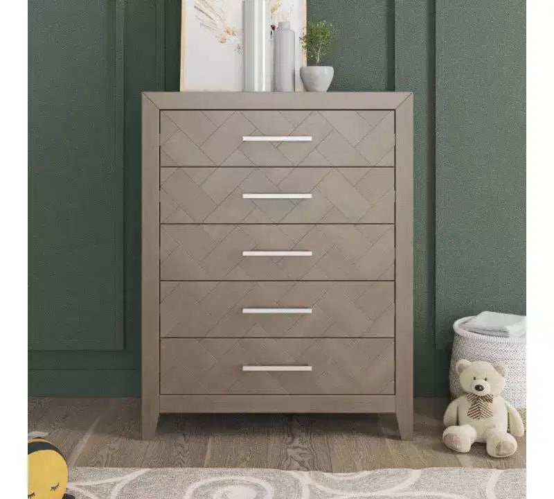 Σετ βρεφικού δωματίου Child Craft Kieran, κούνια, συρταριέρα και μπαούλο, 3 τεμαχίων, περιλαμβάνει μετατρεπόμενη κούνια 4 σε 1, συρταριέρα και μπαούλο