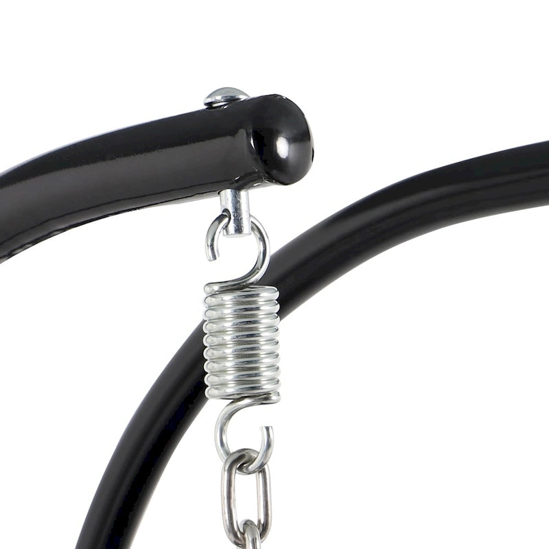 Κρεμαστή πολυθρόνα-αυγό LeisureMod για 2 άτομα με βάση - Κούνια-αιώρα από ρατάν για εξωτερικό/εσωτερικό χώρο, βεράντα, με μαξιλάρια