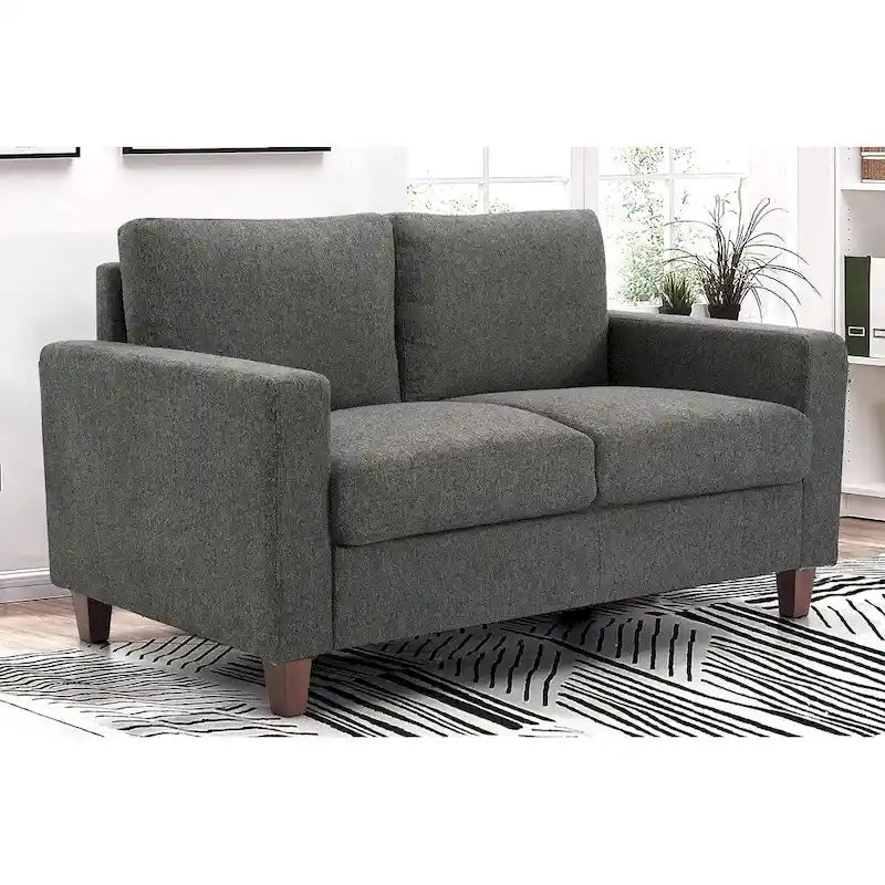Καναπές Miles Mid Century Modern διθέσιος με αναστρέψιμα μαξιλάρια πλάτης, μεγάλος