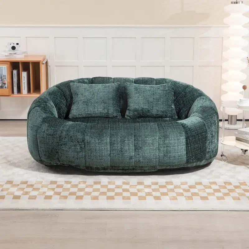 Πολυθρόνα Σακούλα Chenille Lazy Sofa