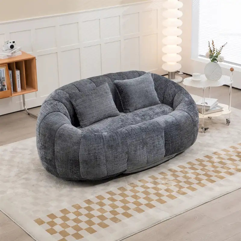 Πολυθρόνα Σακούλα Chenille Lazy Sofa