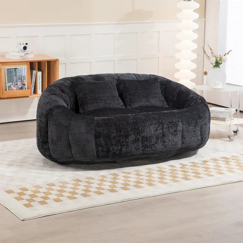 Πολυθρόνα Σακούλα Chenille Lazy Sofa