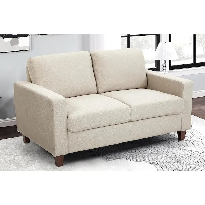 Καναπές Miles Mid Century Modern διθέσιος με αναστρέψιμα μαξιλάρια πλάτης, μεγάλος