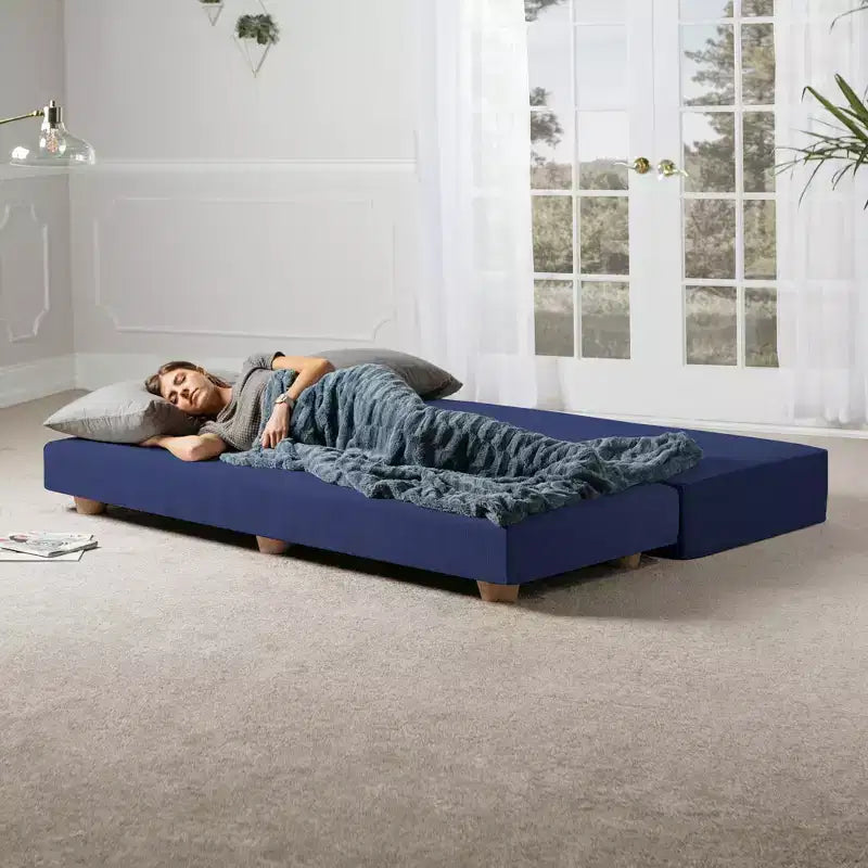 Ανάκλιντρο / Πτυσσόμενο κρεβάτι queen-size - Μικροβελουτέ