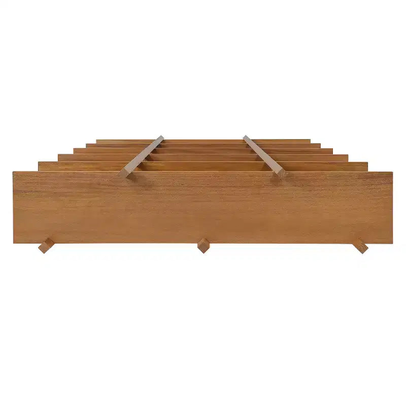 Ράφι Βιβλιοθήκη Christopher Knight Home Elliot Modern Wood 6 Επιπέδων Ανοιχτής Αποθήκευσης