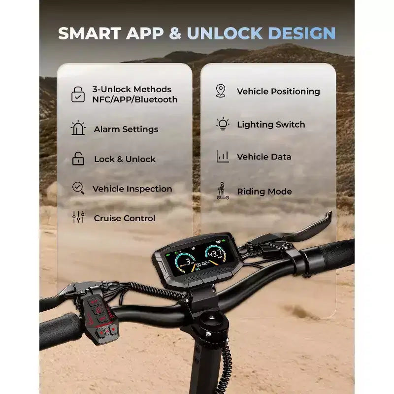 Ηλεκτρικό πατίνι ECOLEAP L7 PRO για ενήλικες, διπλός κινητήρας αιχμής 4000W, ταχύτητα 70 χλμ./ώρα, αυτονομία 120 χλμ., διπλή ανάρτηση, δισκόφρενα εμπρός & πίσω, πιστοποίηση UL