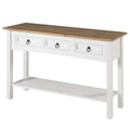 Ξύλινη Κονσόλα Τραπεζαρίας με 3 Συρτάρια Corona | Furniture Dash - N/A