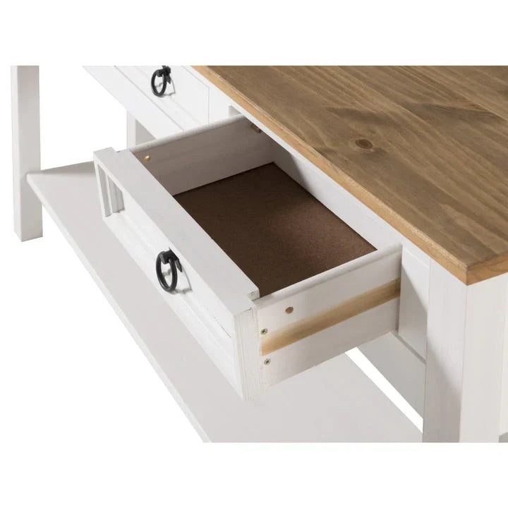 Ξύλινη Κονσόλα Τραπεζαρίας με 3 Συρτάρια Corona | Furniture Dash - N/A