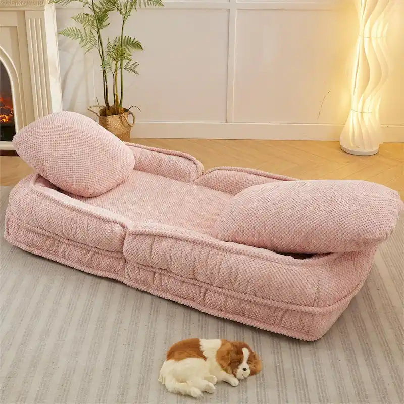 Lazy Sofa Couch,5 Adjustable Position,Sit,Sleep,Fold,Suit to Put in Bedroom, Living Room