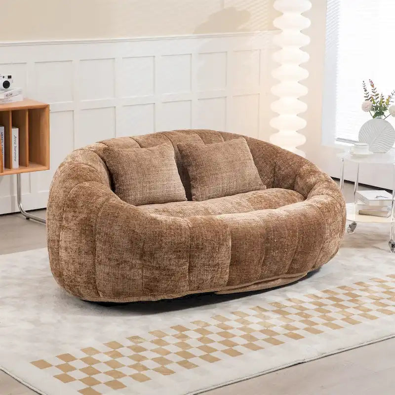 Πολυθρόνα Σακούλα Chenille Lazy Sofa