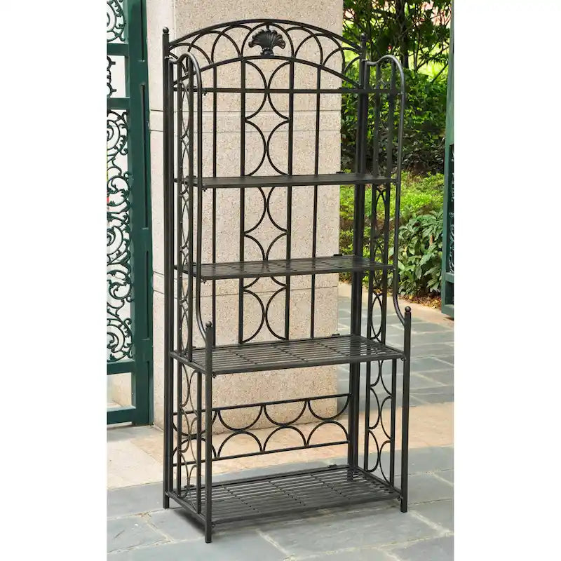 Mandalay 5-Tier Iron Baker's Rack