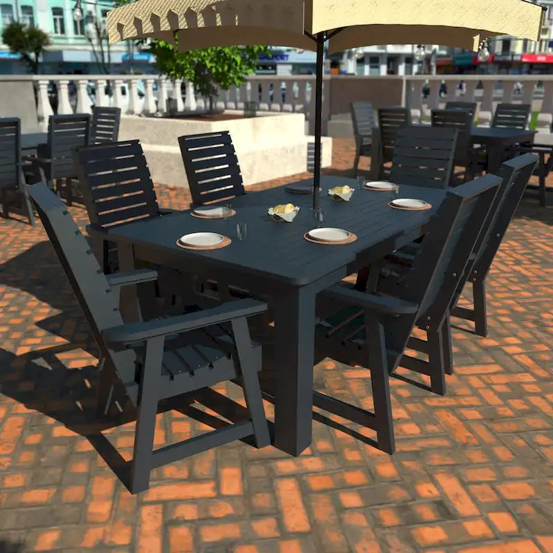 HIGHWOOD PROFESSIONAL 7- Piece Outdoor Dining Set 42x72