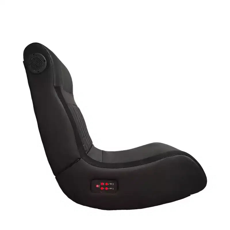 Πτυσσόμενη καρέκλα gaming δαπέδου GDFStudio Claudia με Bluetooth και λειτουργία μασάζ δόνησης