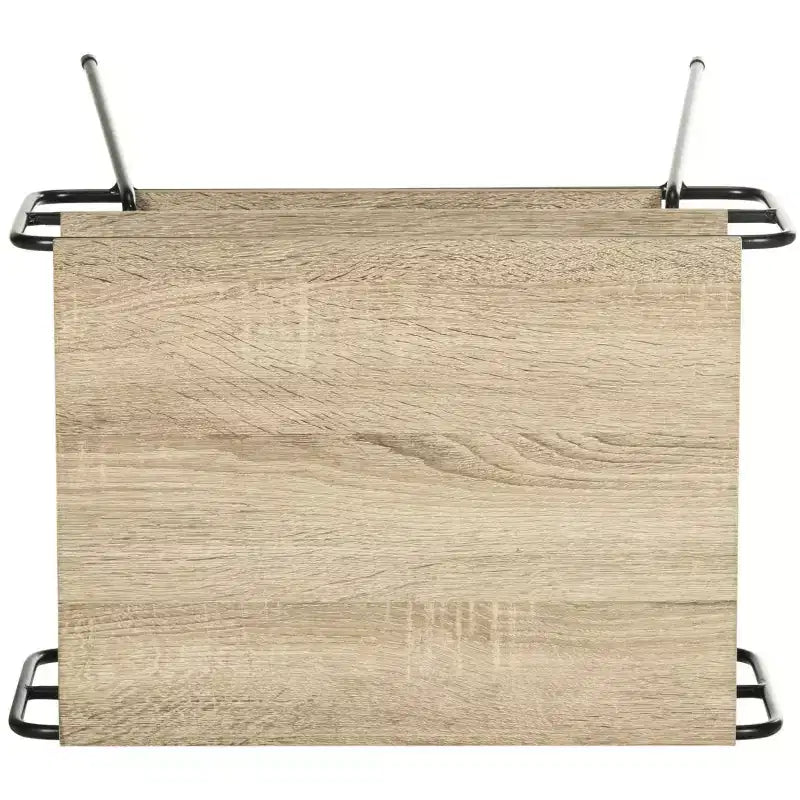 Marcel Round End Table, Light Grey Modern Side Table for Living Room or Bedroom