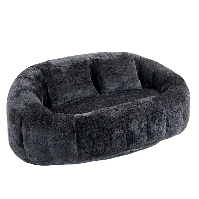 GDFStudio - Καναπές 2 Θέσεων Laurel Chenille Lazy με Αφρό Υψηλής Πυκνότητας και Υπερμεγέθη Άνεση