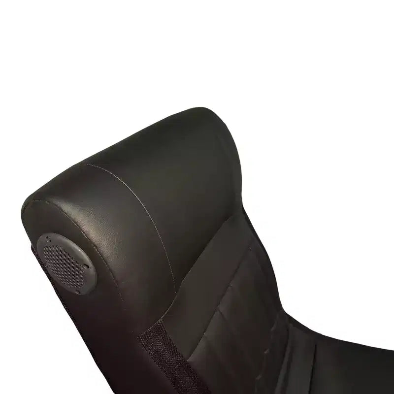 Πτυσσόμενη καρέκλα gaming δαπέδου GDFStudio Claudia με Bluetooth και λειτουργία μασάζ δόνησης
