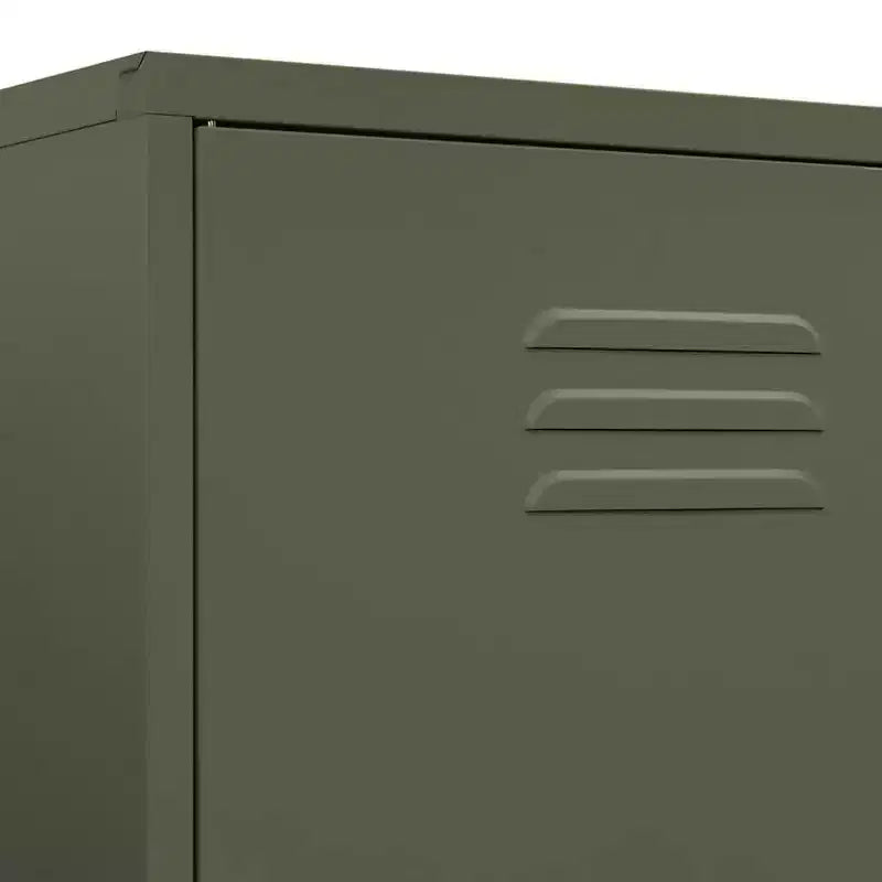 vidaXL Ντουλάπα Ελαιόπρασινη 35,4x19,7x70,9 εκ. από Ατσάλι