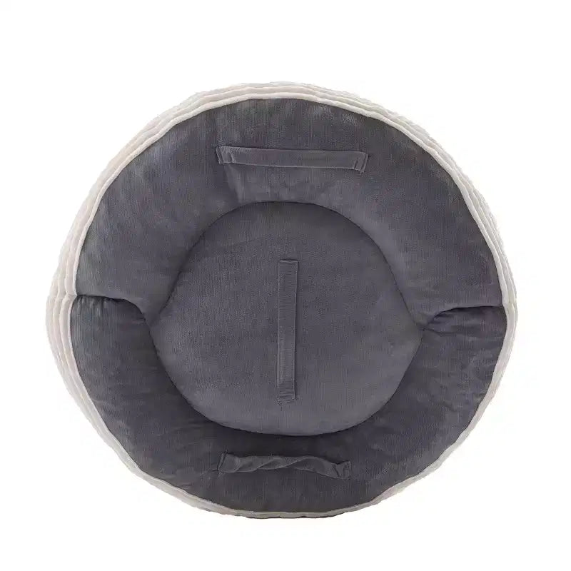 Καναπές Bean Bag για ενήλικες και παιδιά, υπερμεγέθης πολυθρόνα πουφ από κοτλέ ύφασμα με 3 μαξιλάρια και μπράτσα για το σαλόνι και την κρεβατοκάμαρα