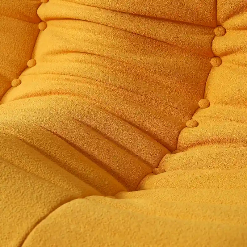 Αναπαυτικός καναπές δαπέδου τύπου πουφ για το σαλόνι