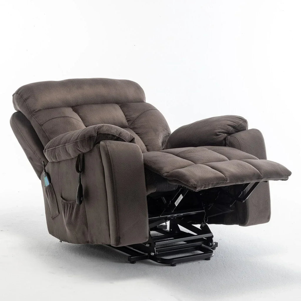 Ηλεκτρική πολυθρόνα ανακλινόμενη με λειτουργία μασάζ και θέρμανσης