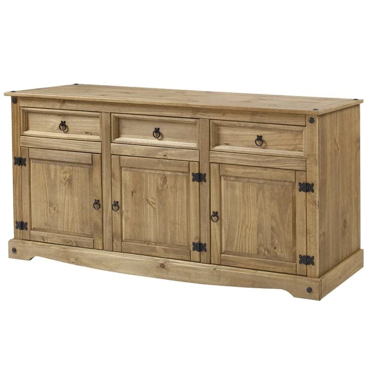 65 Wood Buffet Sideboard Farmhouse - Corona Collection