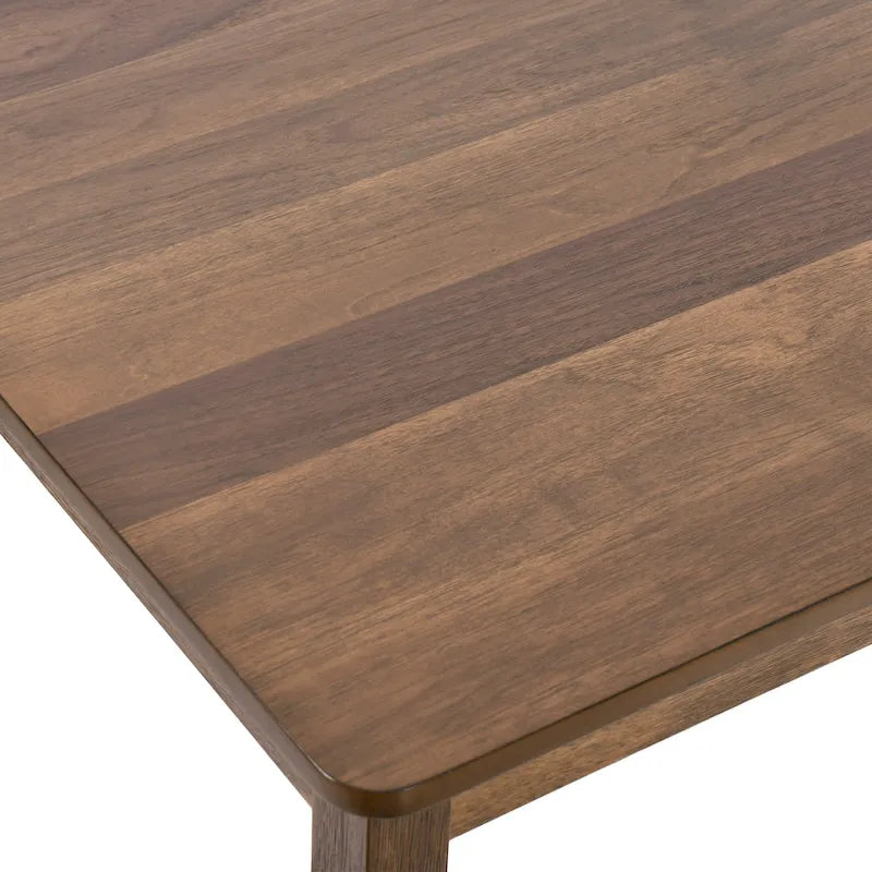 5-Piece Solid Wood 47L Dining Table Sets (1 Table+ 4 Slat Back Chairs)